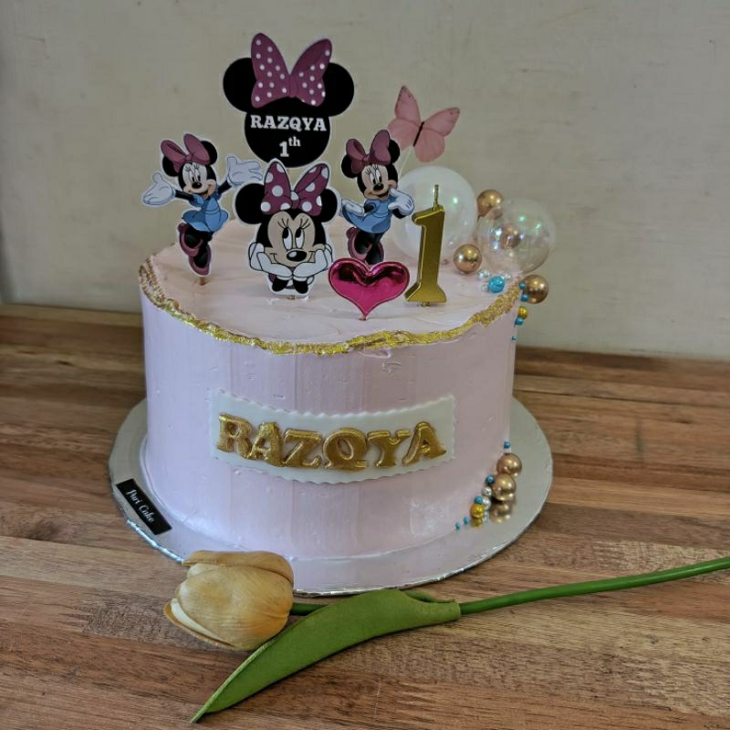 Jual Topper kertas bergambar Minie mouse | Shopee Indonesia