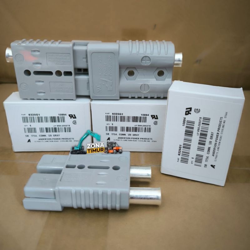 Jual Socket batteray anderson 175A-600V soket anderson power SB175A ...