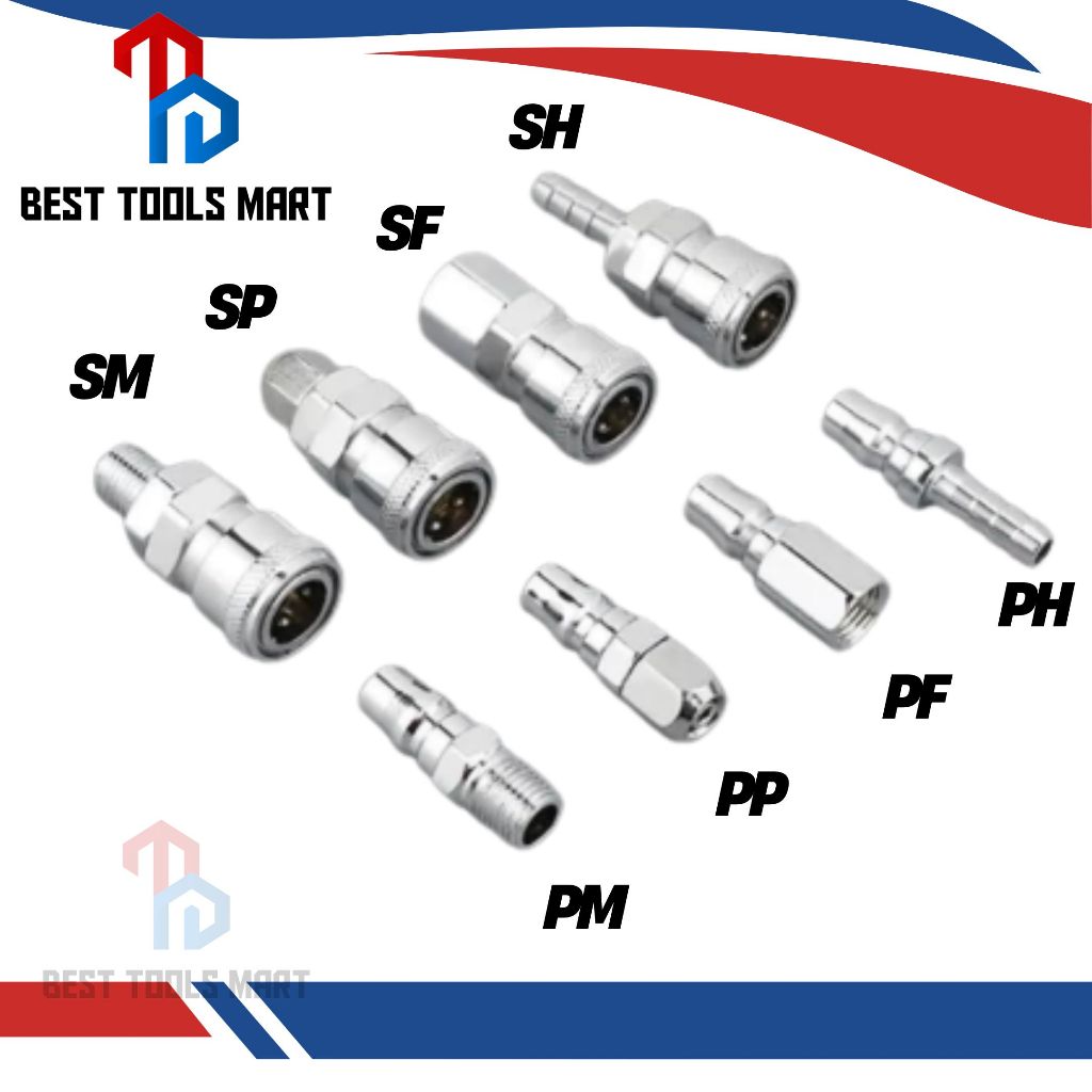 Jual Quick Coupler PM20 SF20 PF20 SM20 PP20 SP20 PH20 SH20 / Sambungan ...