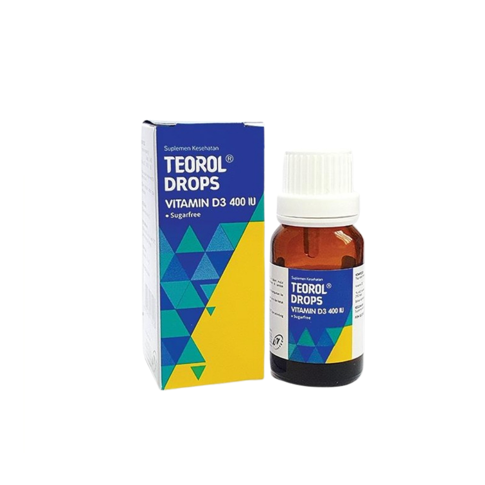 Jual Teorol Drop Vit D3 400 IU - Memenuhi Kebutuhan Vit D3 [Tembalang ...