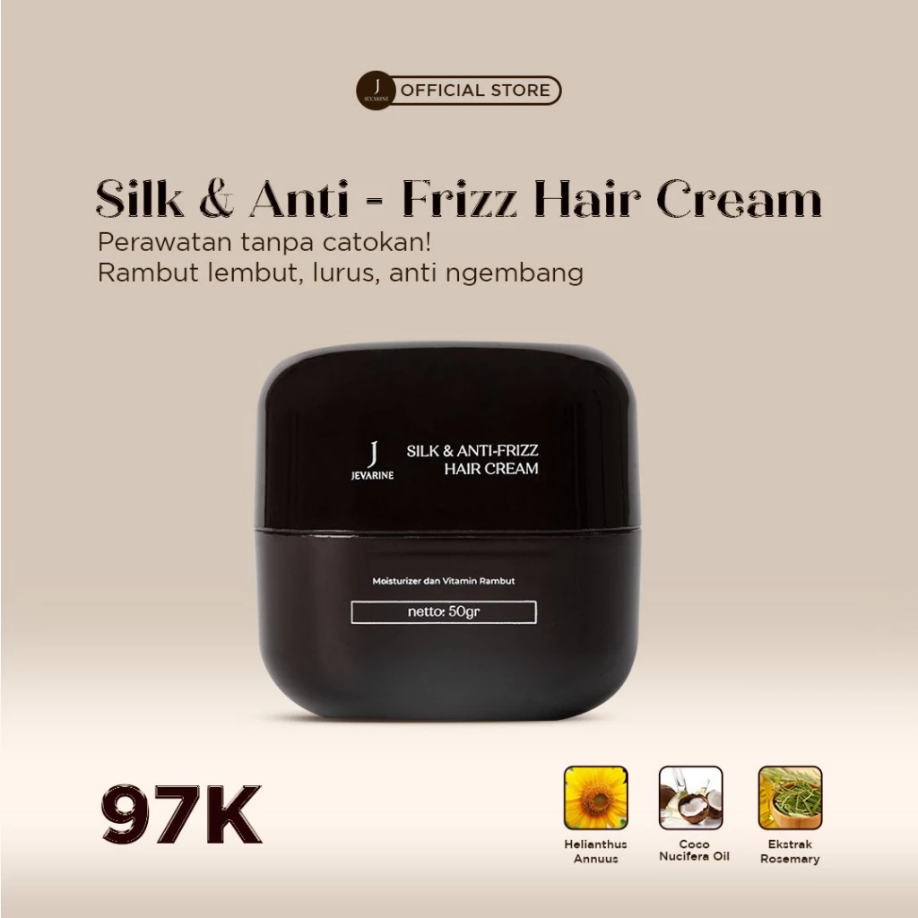 Jevarine Silky Anti-Frizz Hair Cream