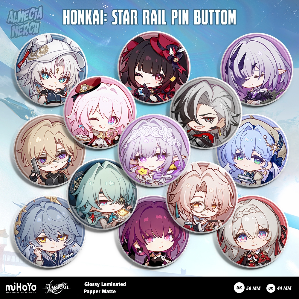 Pin Broche De Honkai Star Rail – Escudo De Ciudad De Invierno Y Moneda Herta – Insignia De Aleación De Zinc – Cosplay Y Decoración Para Fans