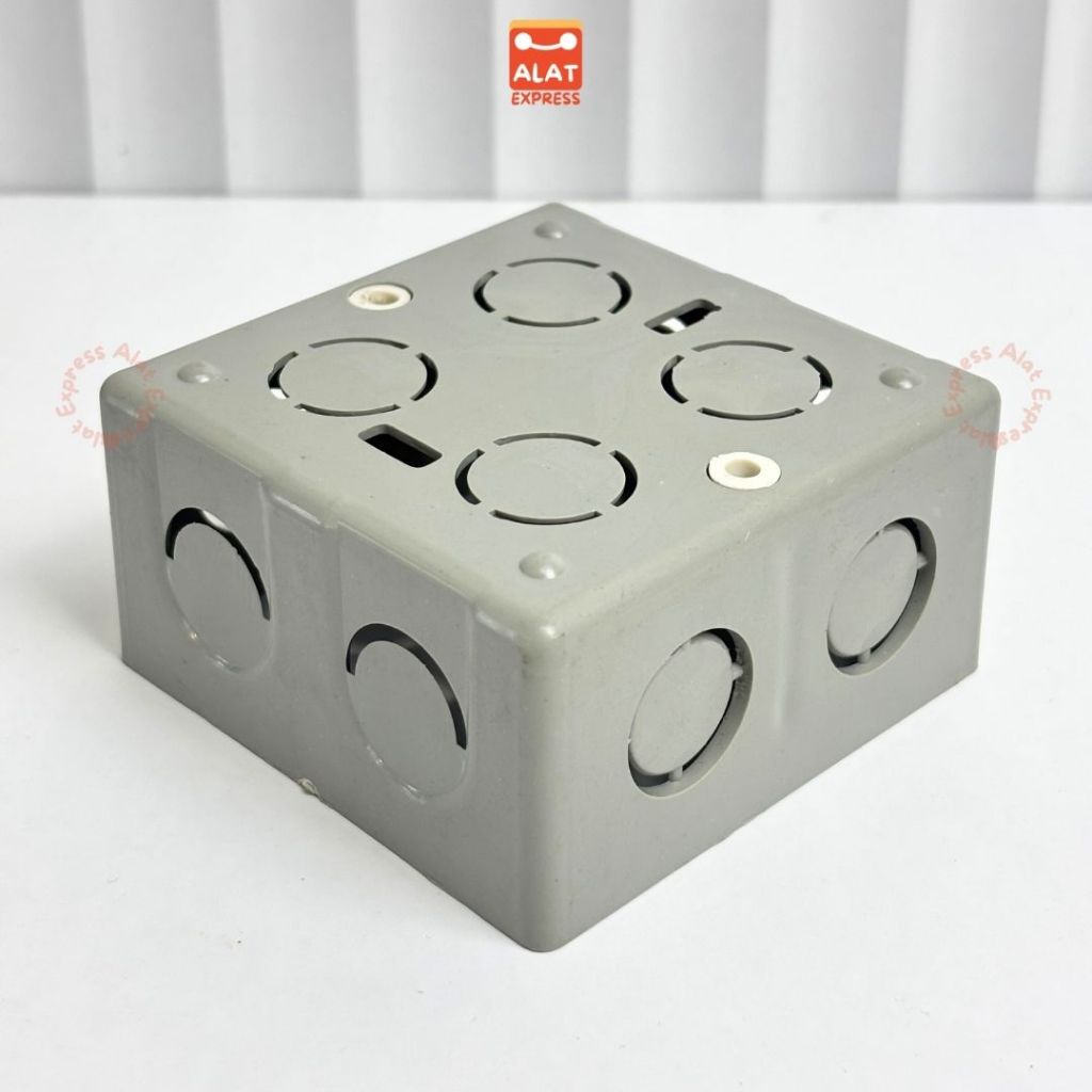 Jual Inbow Dus IB MK HIRO Abu-Abu Grey Dudukan Saklar untuk Instalasi ...