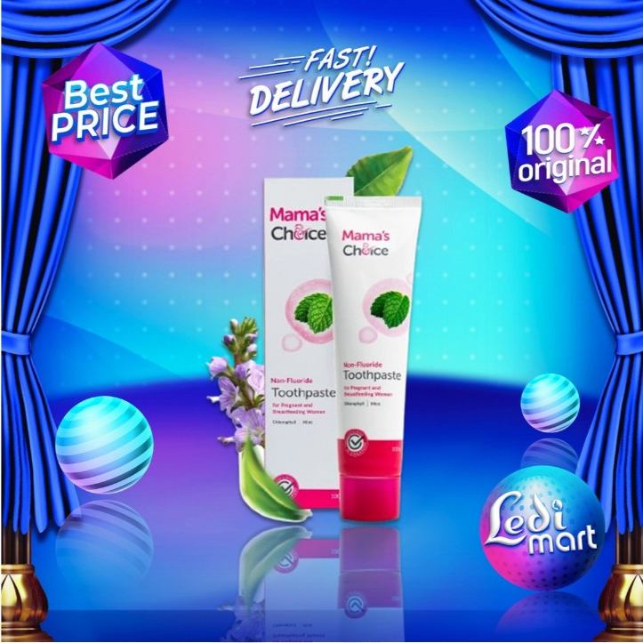 Jual Mama'S Choice Toothpaste Non Flouride 100ml | Odol Pasta Gigi Ibu ...