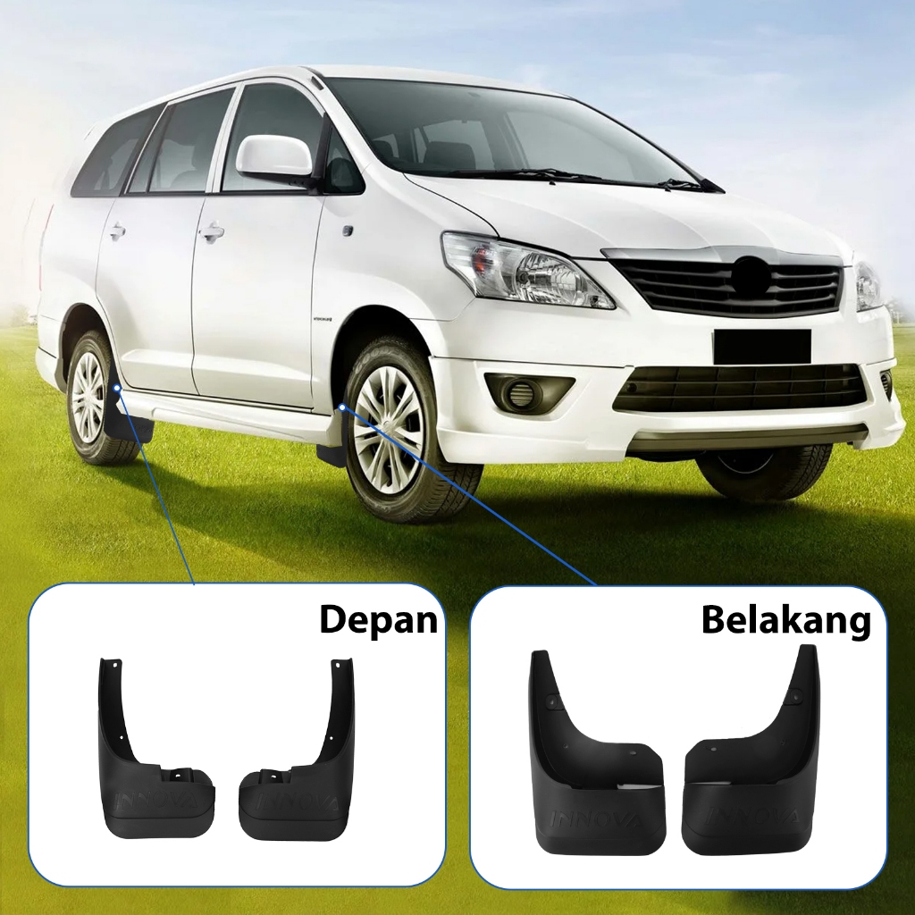 Jual Karpet Lumpur Atau Mud Guard Innova 2004 - 2015 Spakbor Mud Guard ...