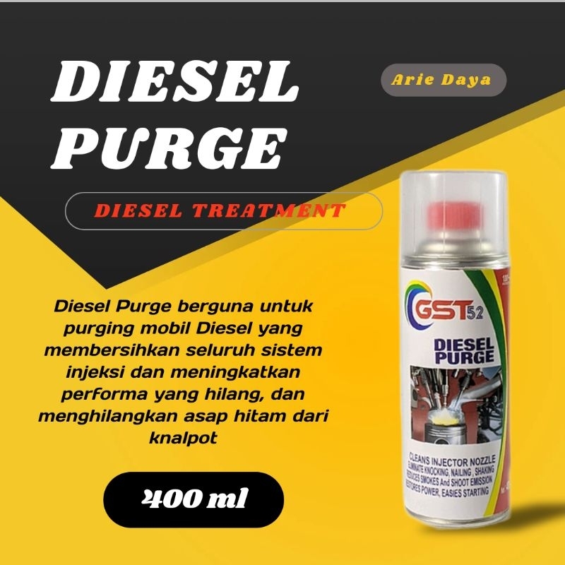 Jual Diesel Purge Gst52 400ml Cairan Pembersih Injector Nozzle Purging ...