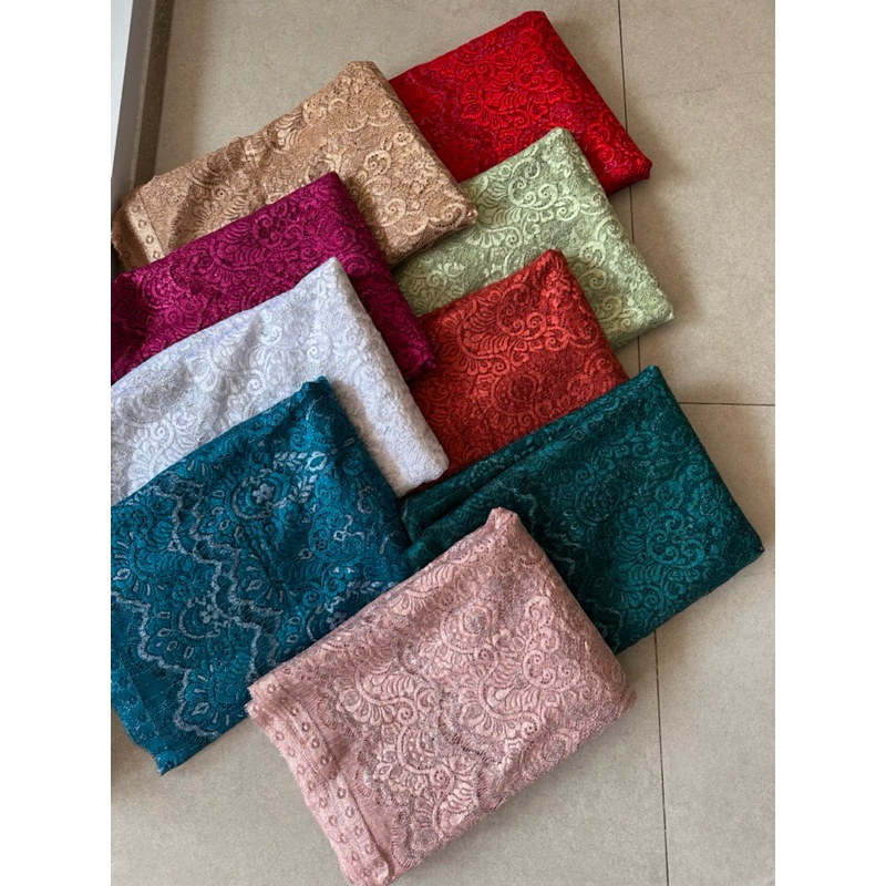 Jual Kain Panel Lace Diamond 2,6meter | Shopee Indonesia
