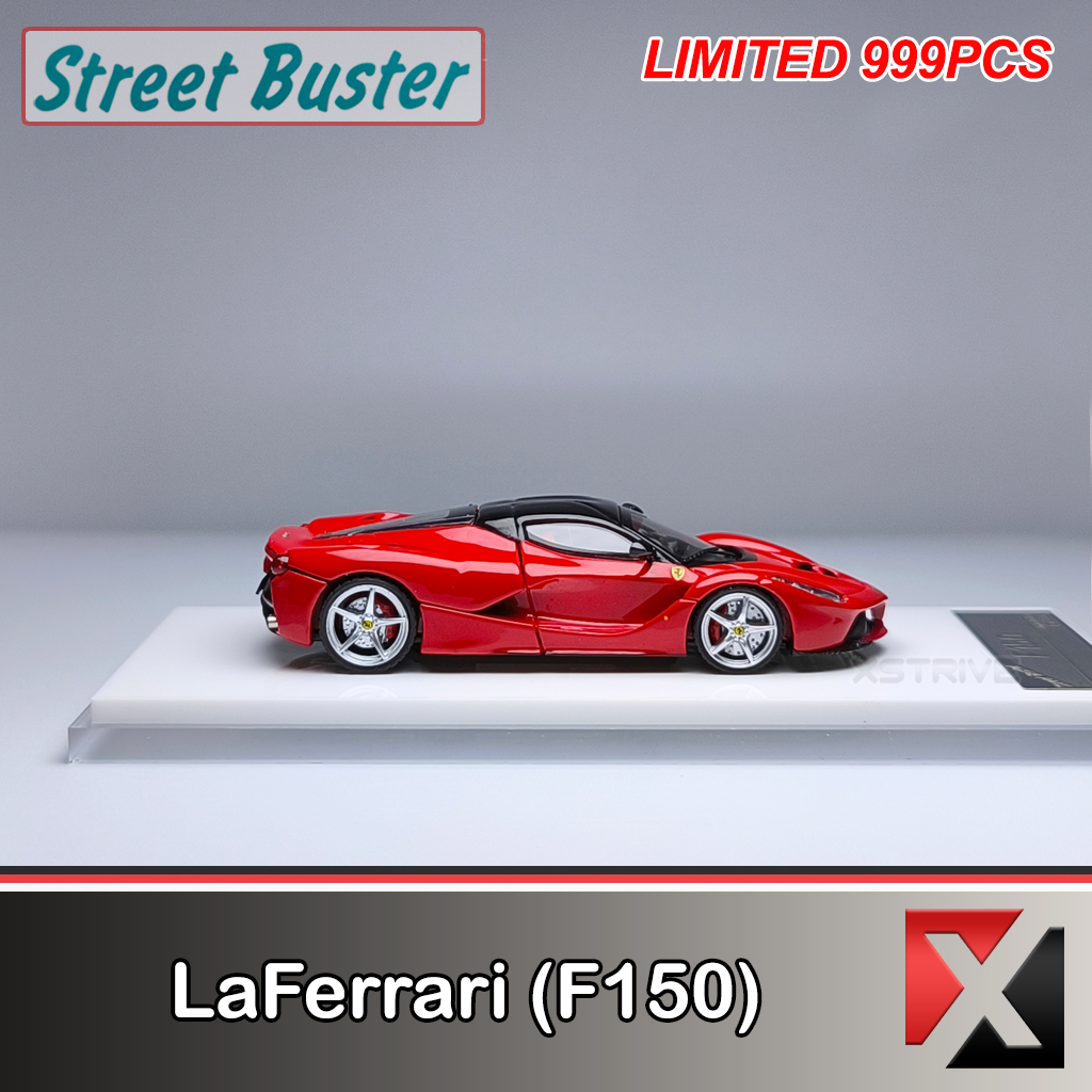 Jual Street Buster x WECAR 1:64 LaFerrari (F150) Red Coupe