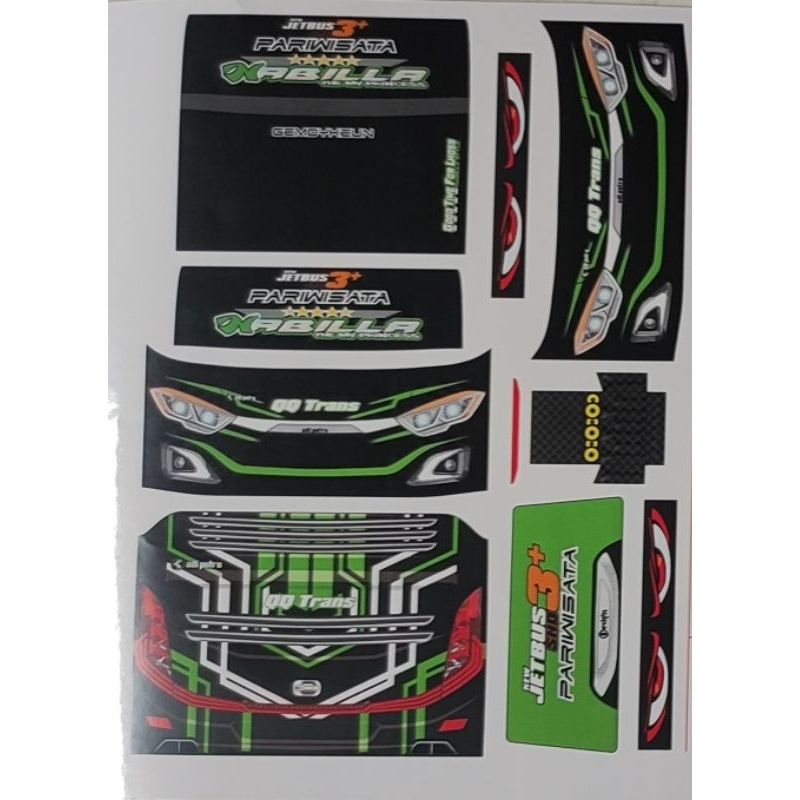 Jual Livery bus Nabilla untuk bus RKC | Shopee Indonesia