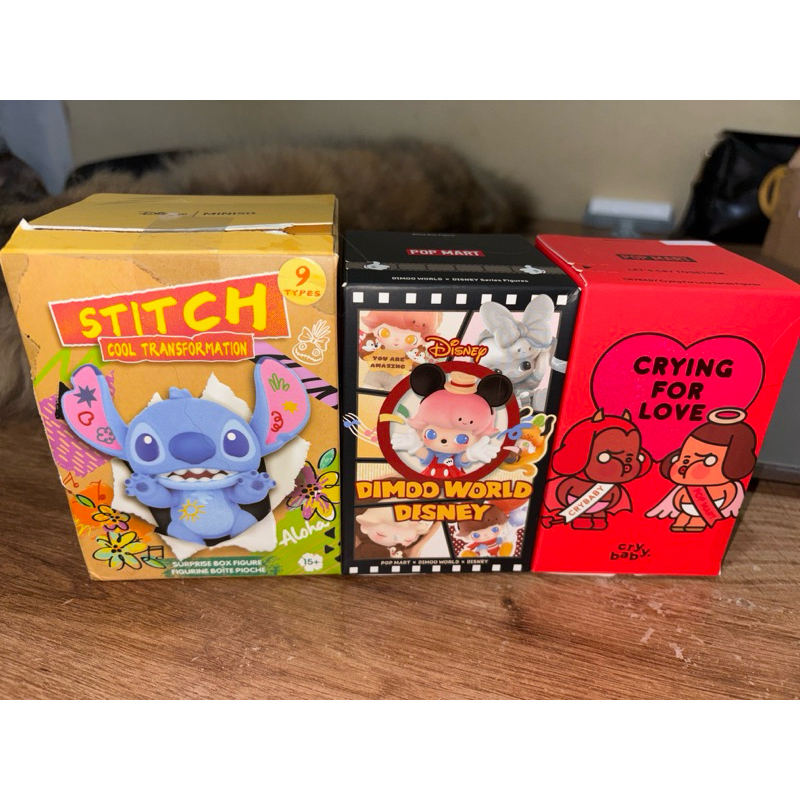 Jual Figure Inceran PM CryBaby Dimoo Stitch Original Aunthentic Ori ...