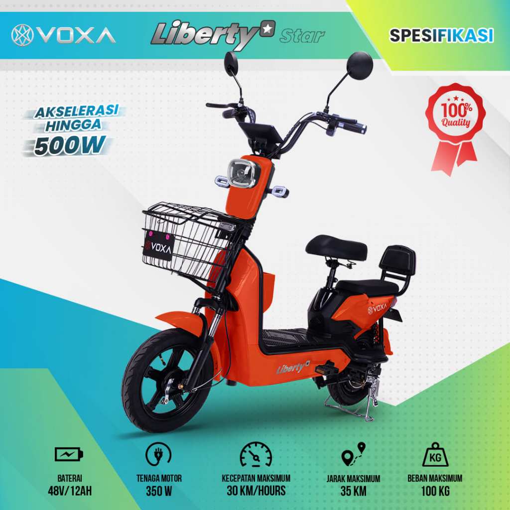 Sepeda Listrik Voxa Liberty Star
