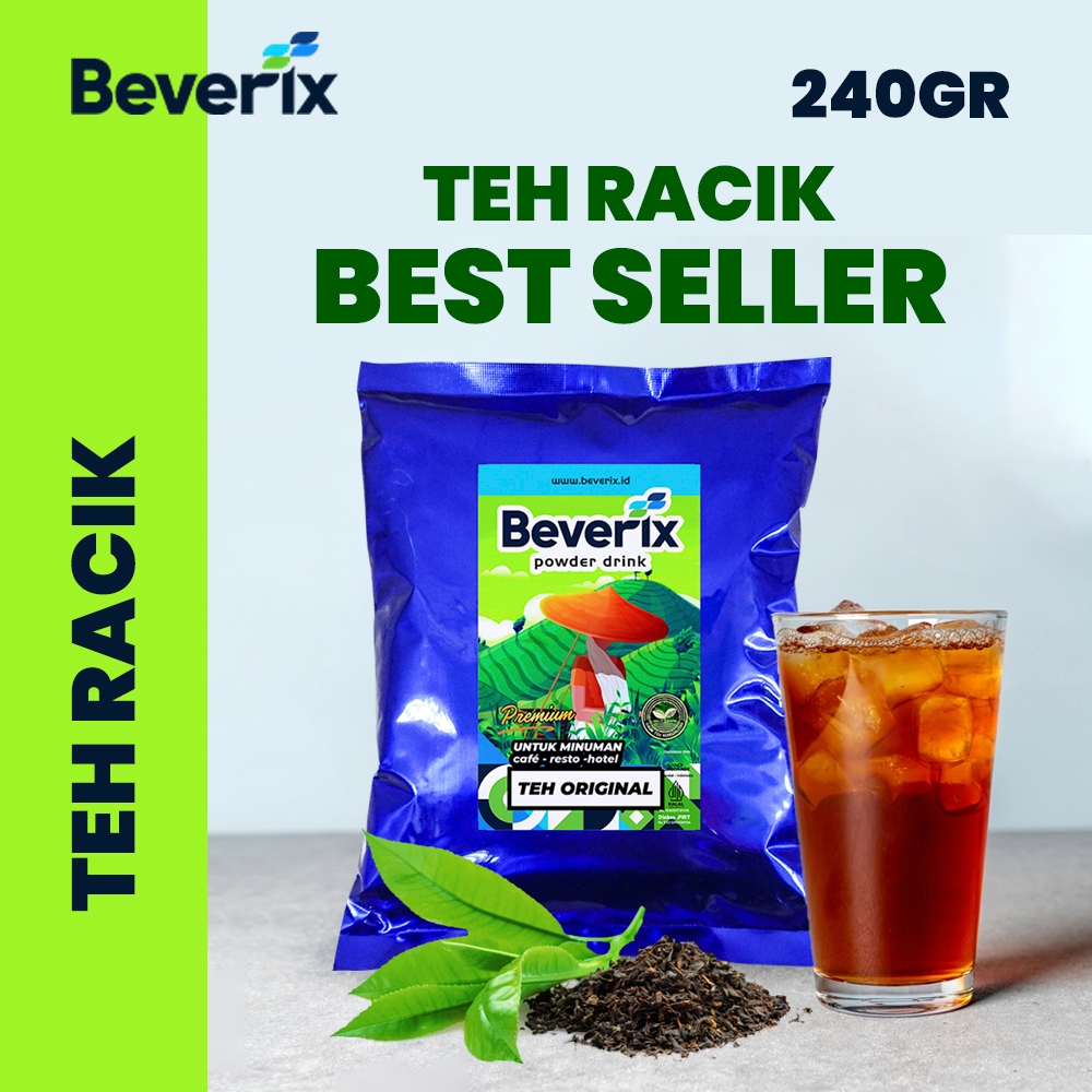 Jual Beverix Teh Racikan Original Khas Solo 240gr Teh Tubruk Es Teh ...