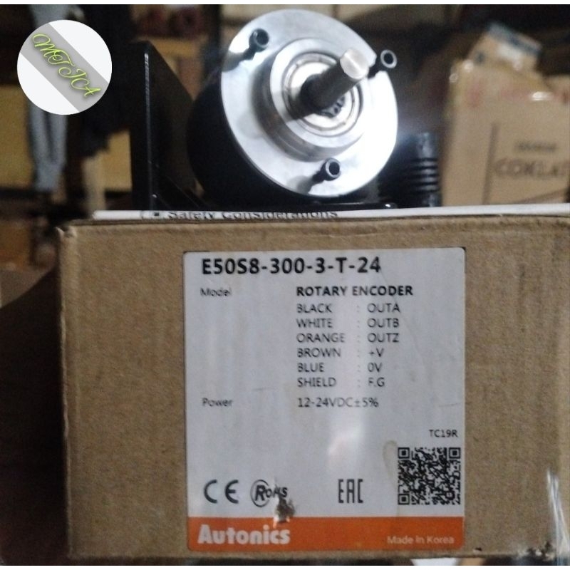 Jual Autonics Rotary Encoder Model : E50S8-300-3-T-24 Made in Korea ...