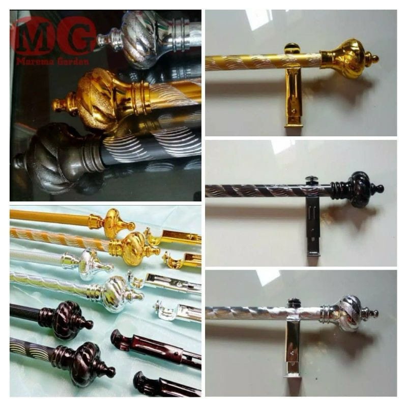 Jual rel besi gorden poni pintu utama ukuran 300 dan 400 cm 150 cm ...