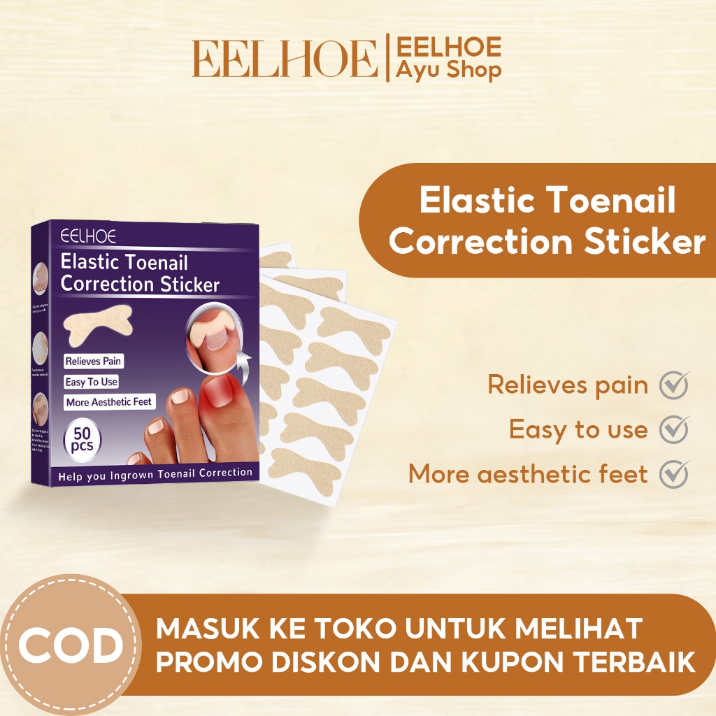 Jual EELHOE Ingrown Toenail Corrector Elastic Toenail Correction ...