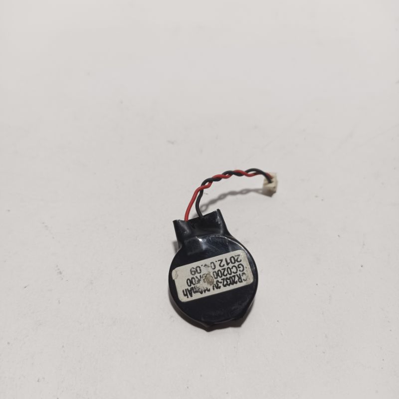 Pile CR2032 Avec Fils Pour Dell D620, E6320, E7240 - Bios CMOS, Neuve, Garantie 1 An