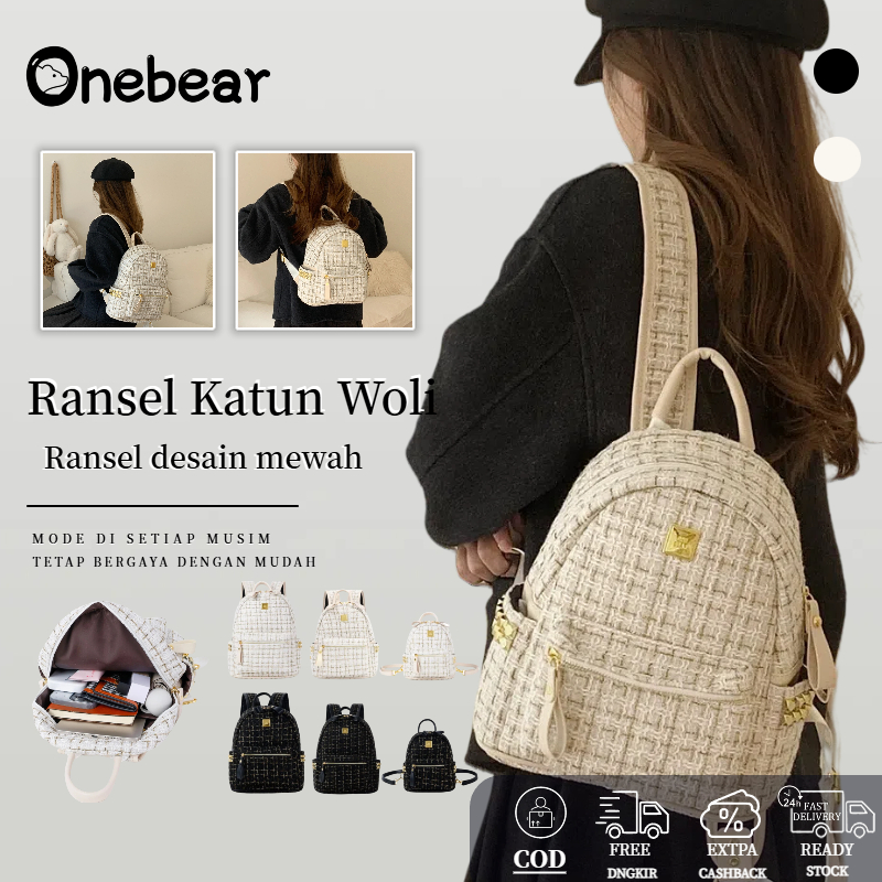 Jual Onebear ransel mini import tas import korea ransel tas ransel mini