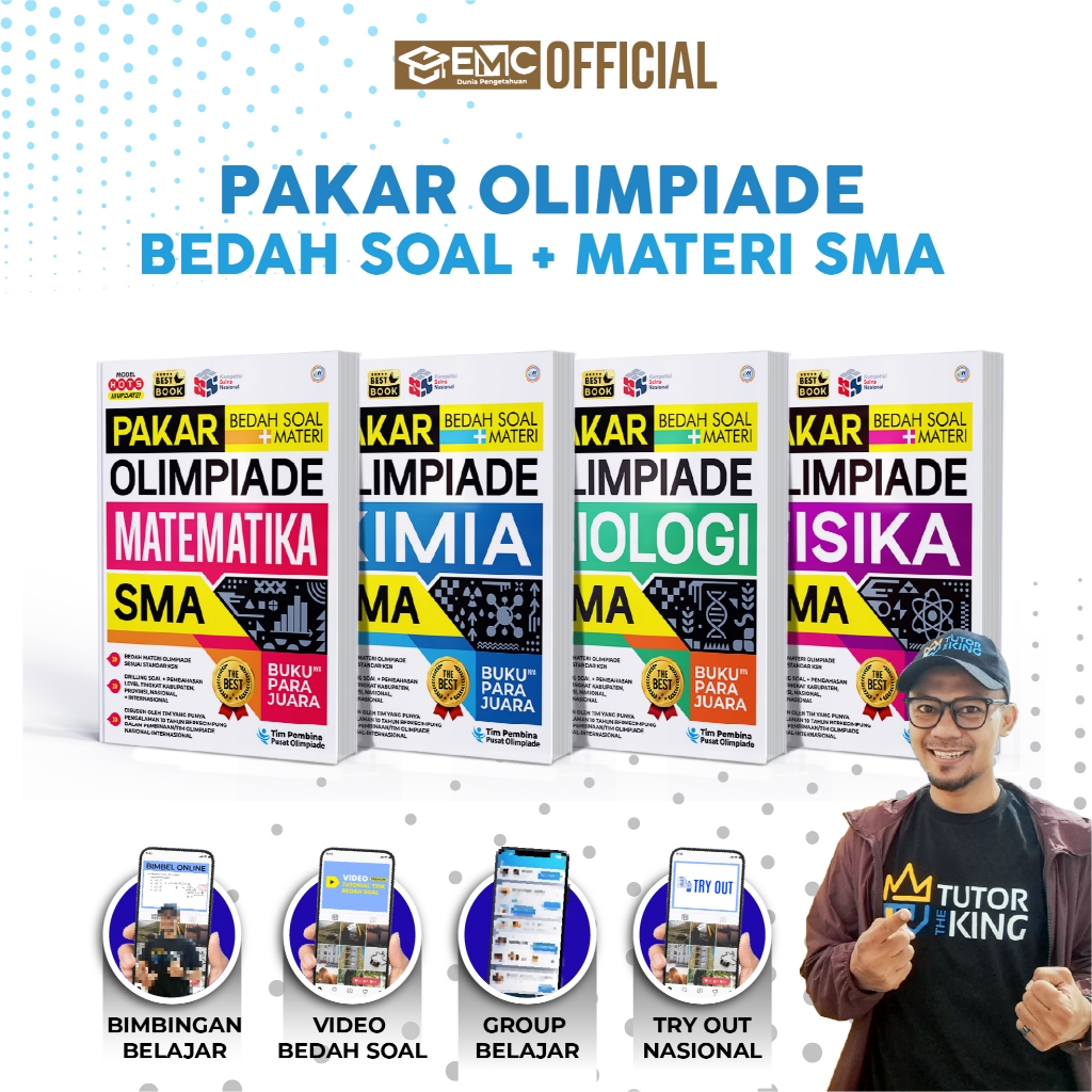 Jual BUKU KSN - OSN 2026 SOAL DAN MATERI SMA PAKAR BEDAH SOAL MATERI