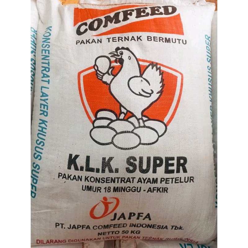 Jual K.L.K COMFEED SUPER KONSENTRAT AYAM PETELUR LAYER PAKAN AYAM ...