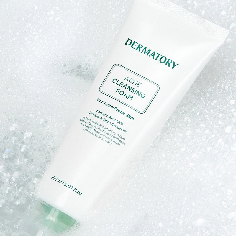 Jual Dermatory Acne Cleansing Foam 150 ml | Shopee Indonesia