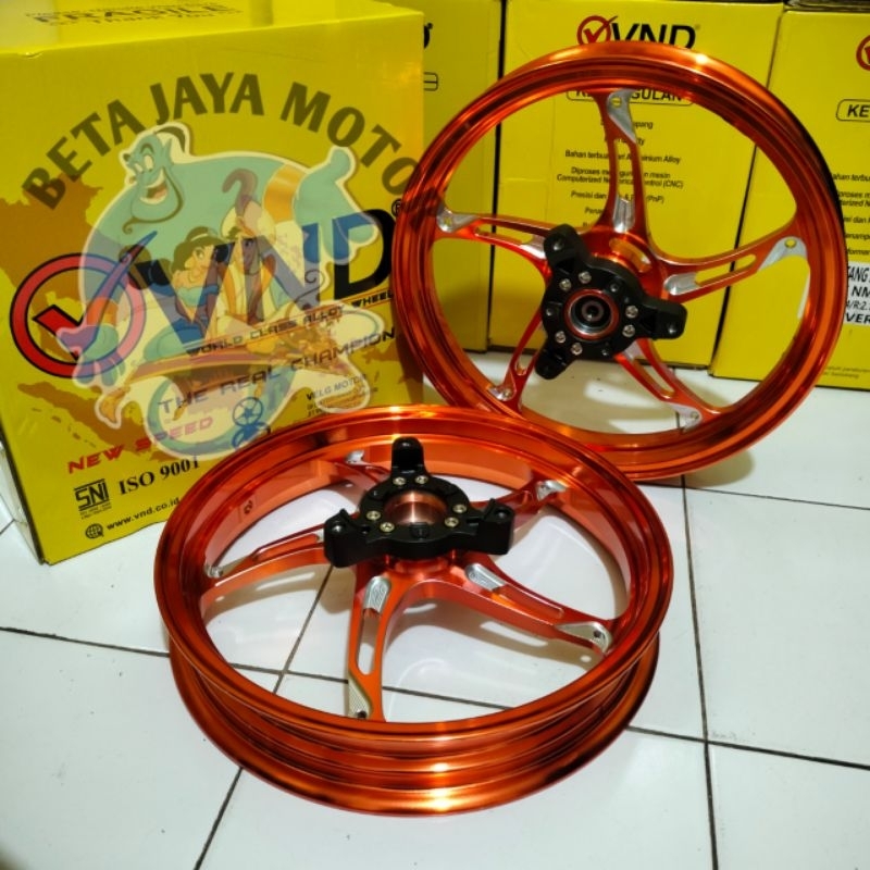 Jual Velg Racing VND New Speed Ring 14 Aerox Alpha Aerox turbo 185x14 ...