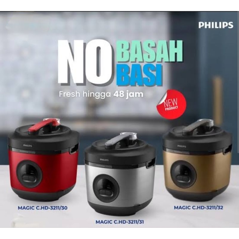 Jual Magic Com Philips HD-3211 | Shopee Indonesia