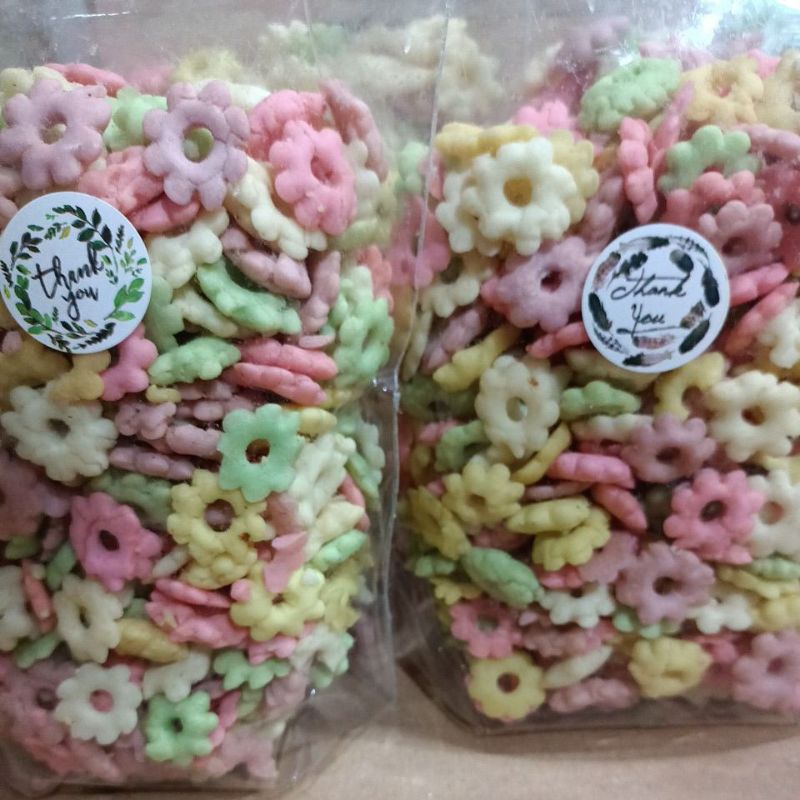 Jual Snak Bunga sakura 200gram/ pack( snak Ribut) | Shopee Indonesia
