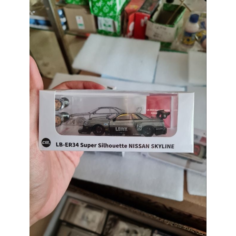 Jual CM Model Nissan Skyline Er34 R34 LB Sillhouette LBWK CHASE ...