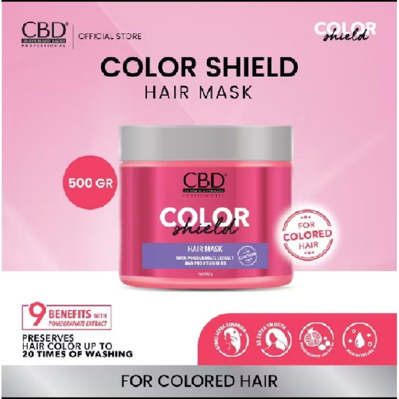 Jual CBD Hair Mask Keratin Pro / Color Shield / Collagen /Bio+Peptide ...