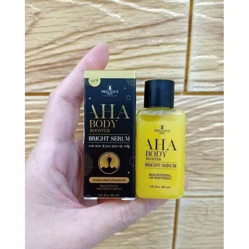 Jual PRECIOUS AHA BODY BOOSTER SERUM 30ml | Shopee Indonesia