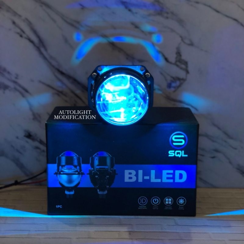 Jual BILED SQL 2.5 INCH BLUELENS DEVIL EYE 58 WATT | Shopee Indonesia