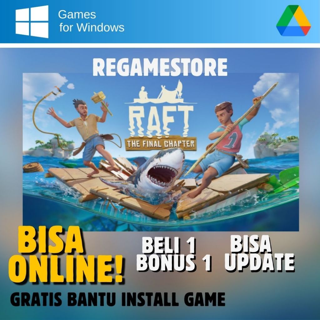 Jual Raft Game PC Multiplayer Online (Beli 1 Dapat 3) | Shopee Indonesia