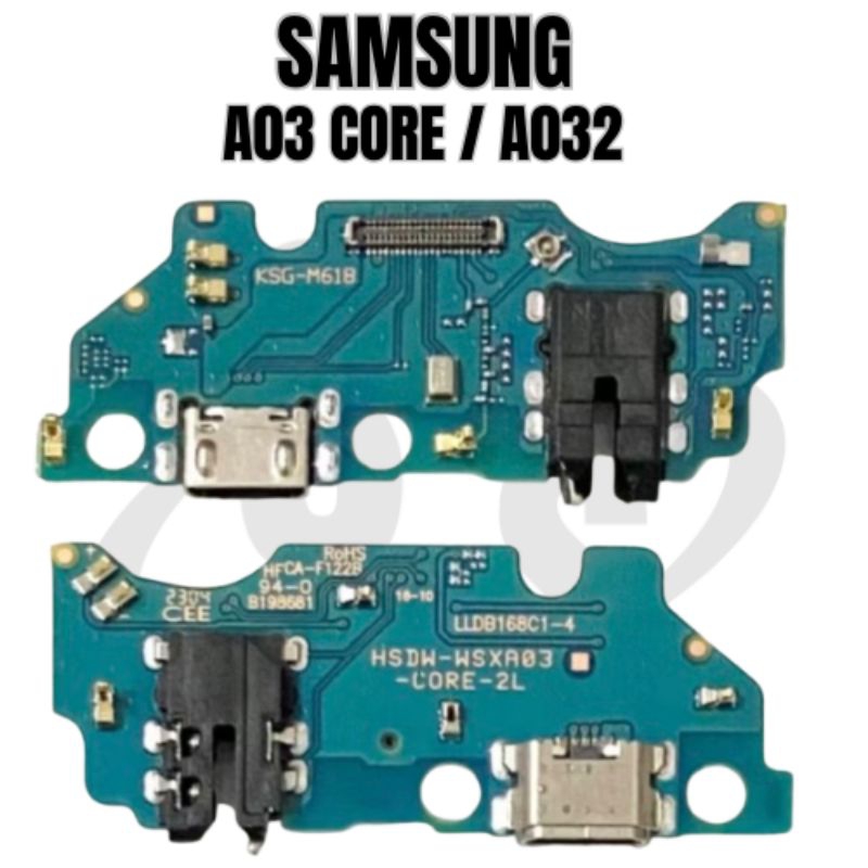 Jual PAPAN CAS / BOARD KONEKTOR PCB SAMSUNG A03 CORE / A032 ORIGINAL ...