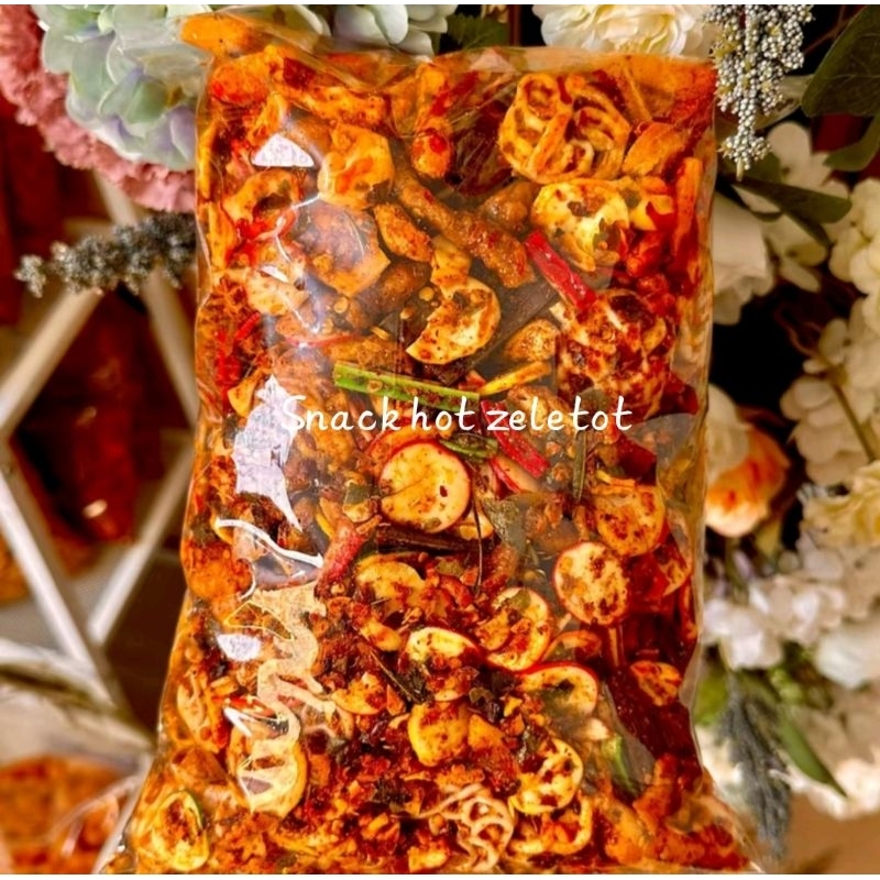 Jual seblak kerupuk campur pedas daun jeruk /sebak krupuk jaat/seblak ...