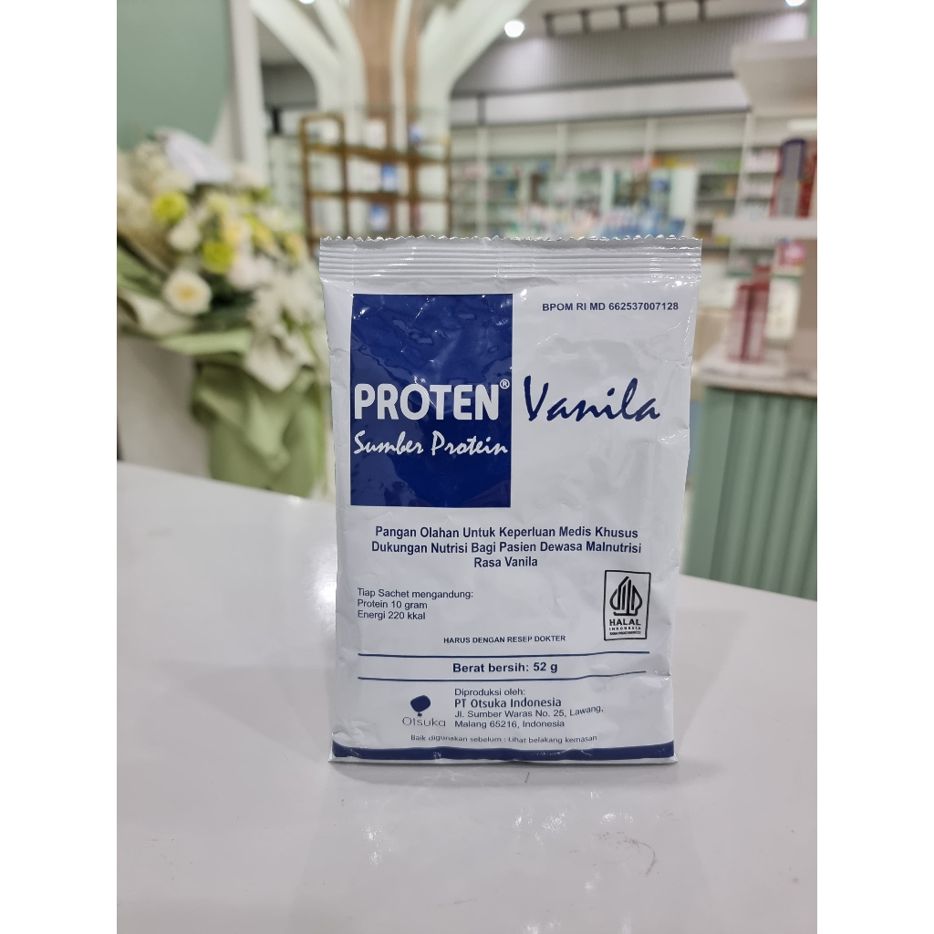 Jual Susu Proten Vanila Sumber Protein | Shopee Indonesia