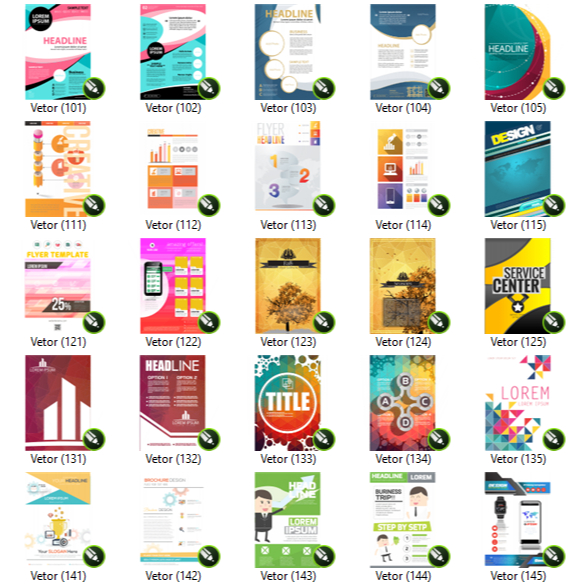 Jual 1155 brosur dan pamflet format cdr | Shopee Indonesia