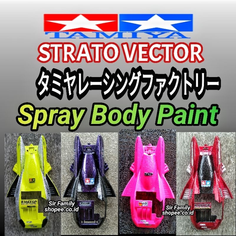 Jual Tamiya Body Spray Repaint Strato Vector body Tamiya paint _ Tamiya ...