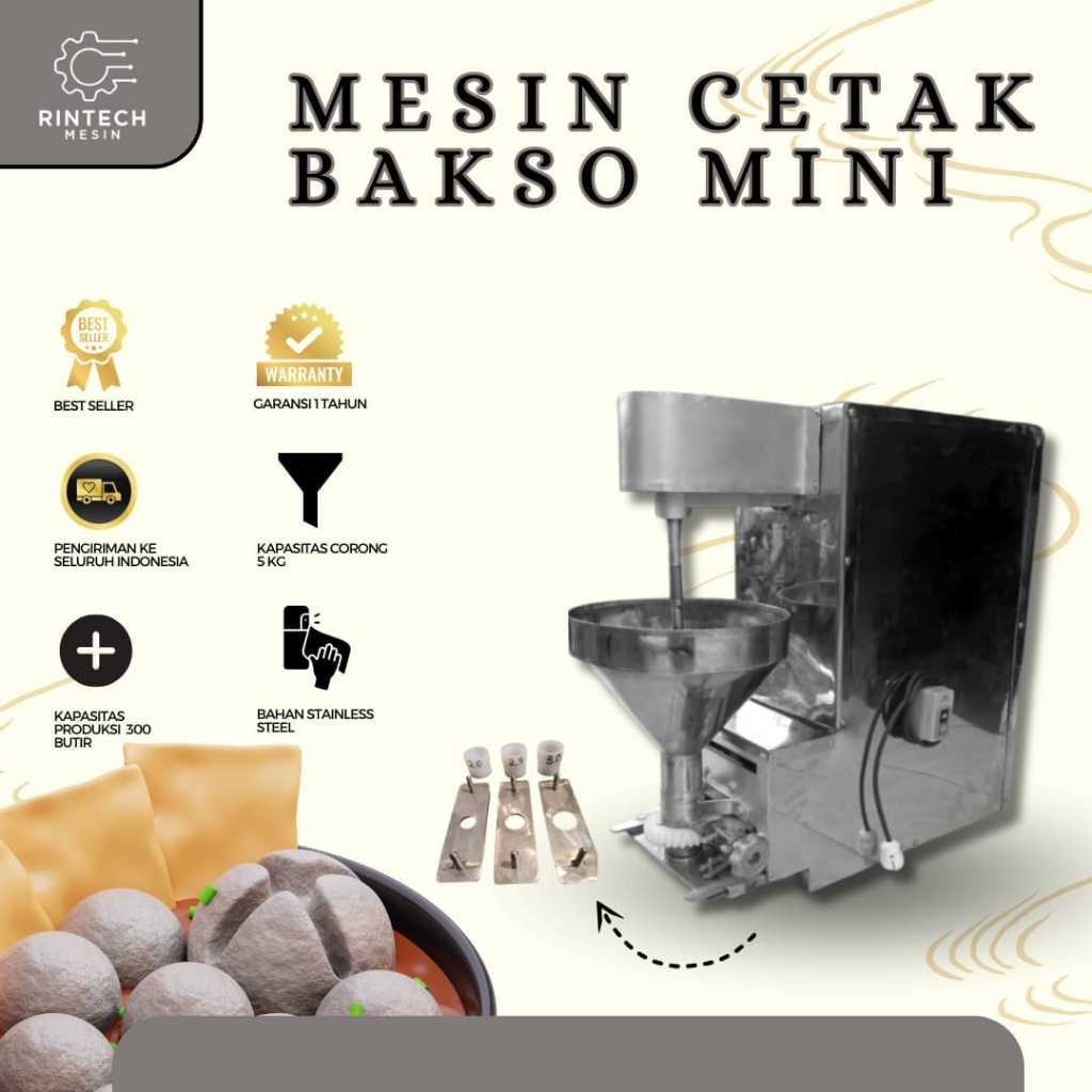 Jual READY!!!! Mesin Cetak Bakso Mini bergaransi | Shopee Indonesia