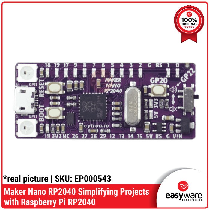 Jual Raspberry Pi RP2040 Maker Nano RP2040 | Shopee Indonesia