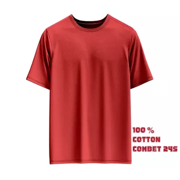 SINCTARO Kaos Polos Regurel Unisex Asli Bahan 100 Cotton Combed 24S