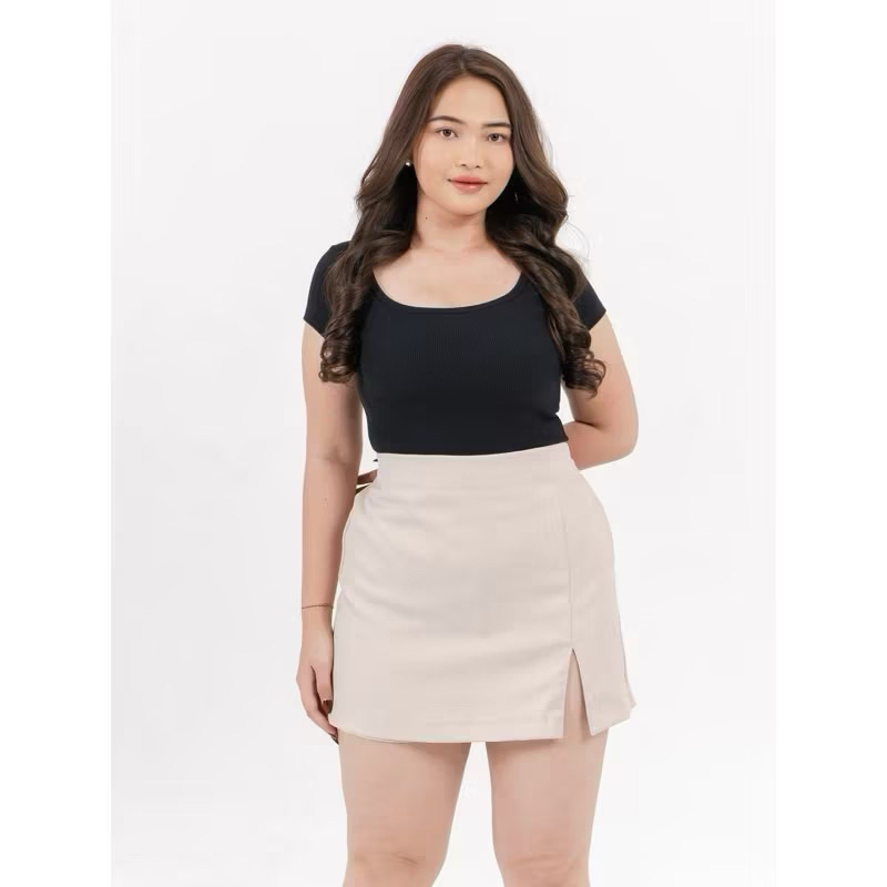 Jual Rose One Mini Skirt A Line Rok Mini | Shopee Indonesia