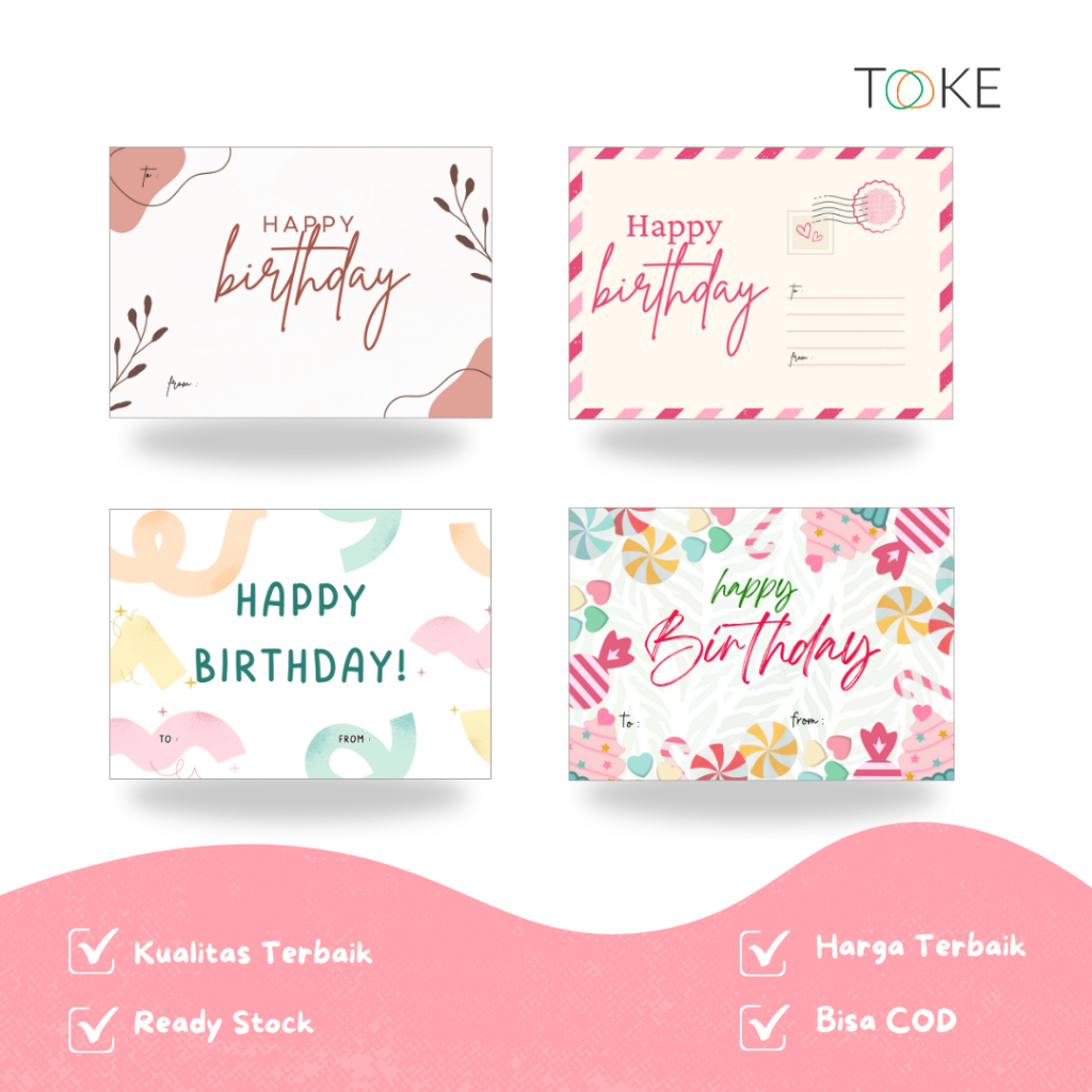 Jual KARTU UCAPAN / GREETING CARD / GIFT CARD / KARTU UCAPAN ULANG ...