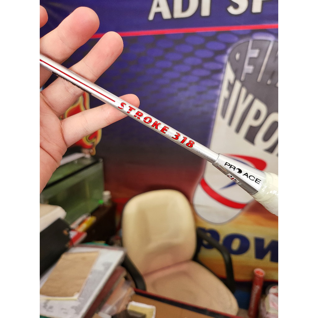 Jual Raket Badminton Bulutangkis Pro Ace Proace Stroke 318 Original ...