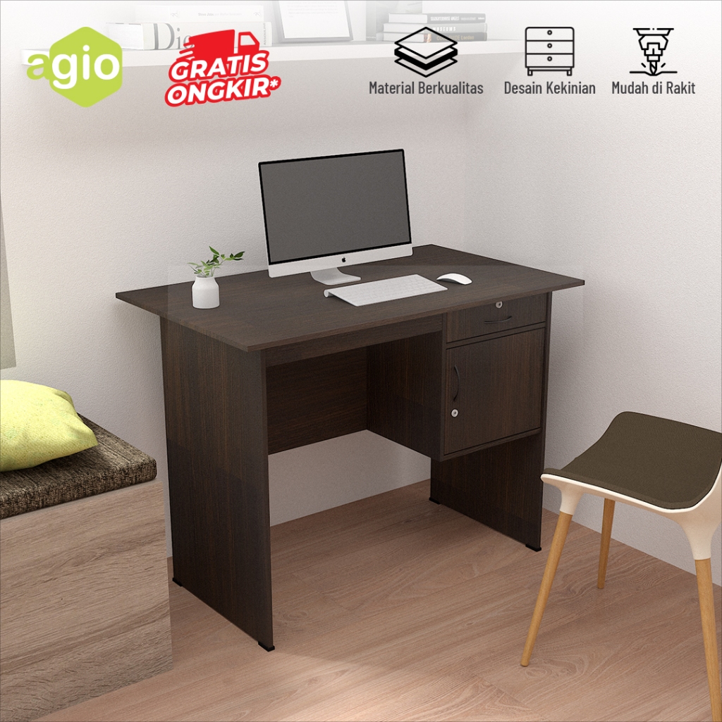 Jual Oggi - Meja Kerja / Tulis / Kantor / Working Desk / Agio Alpha ...
