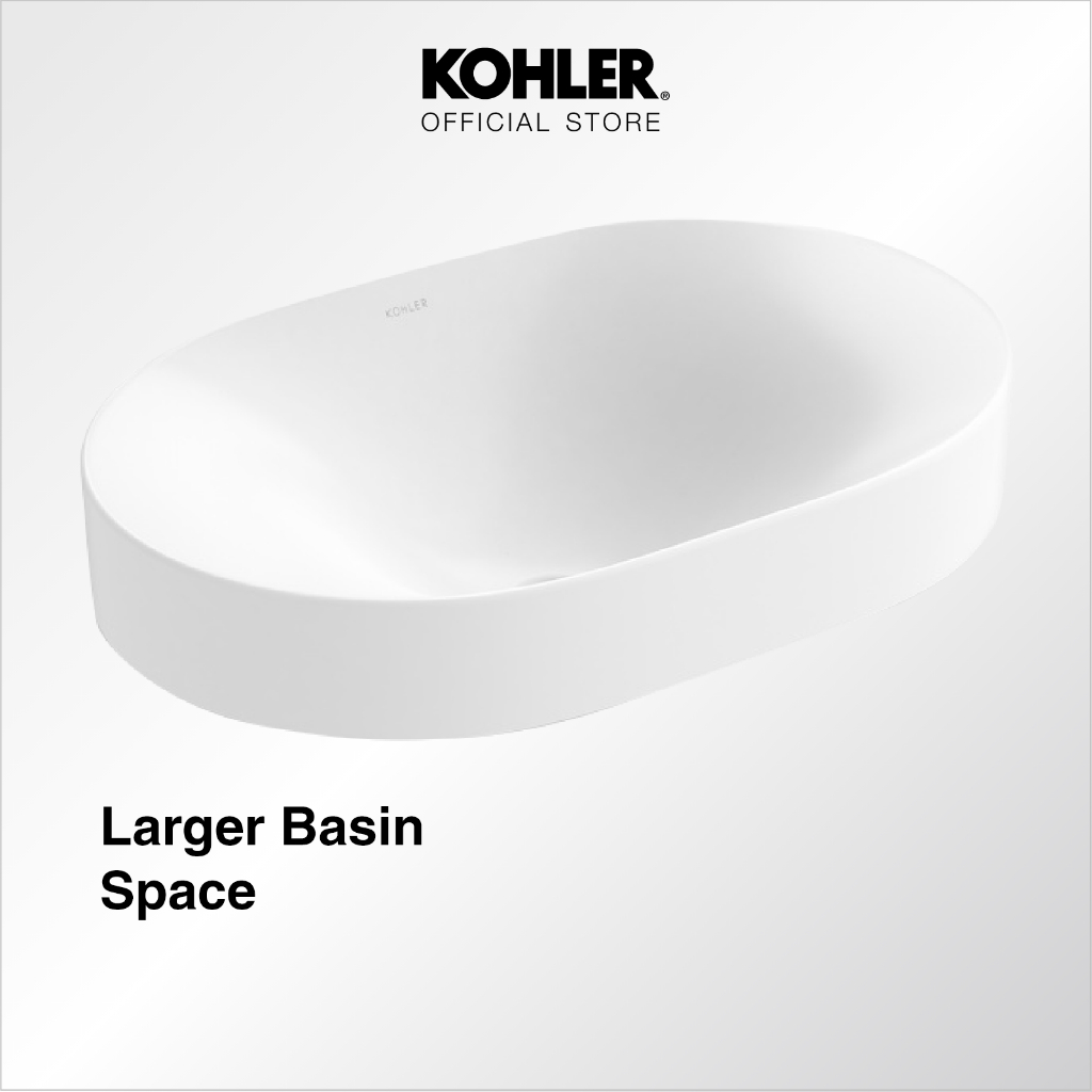 Jual KOHLER Chalice Sleek Wastafel Vessel Lavatory Oval with