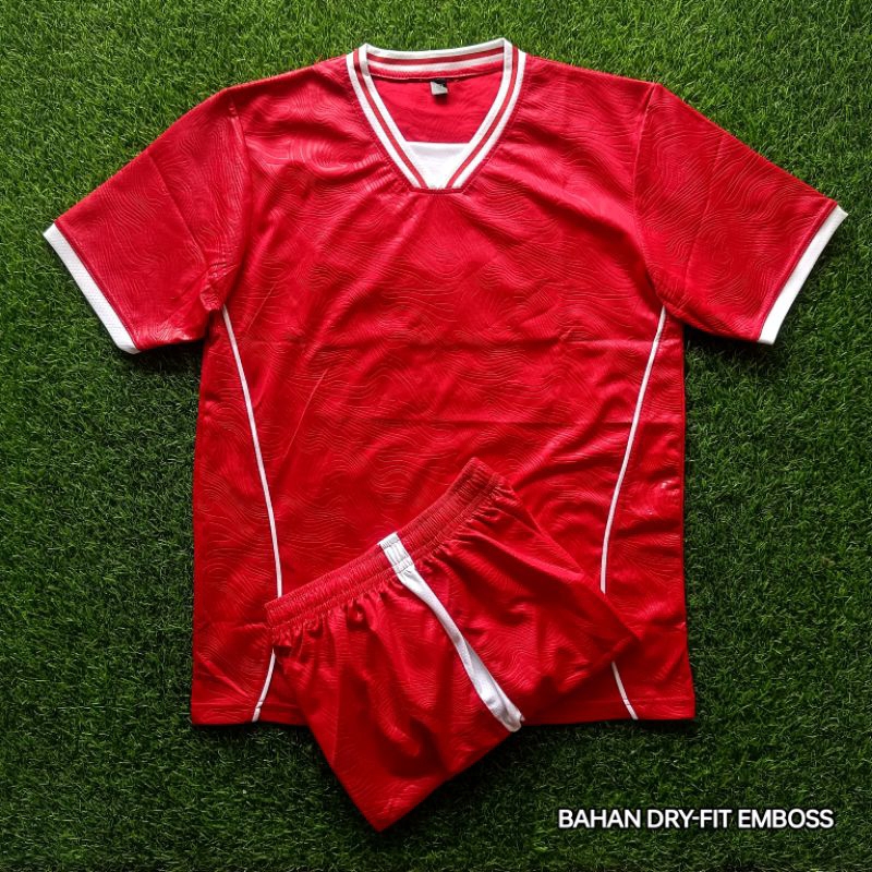 Jual DRY-FIT EMBOSS NEW STELAN JERSEY FUTSAL DAN BOLA MODEL JERSEY ...