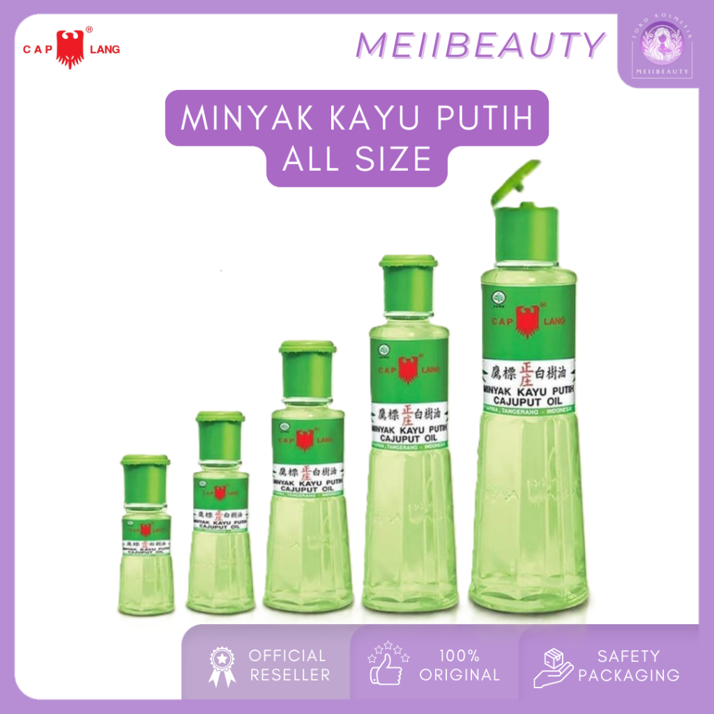 Jual CAP LANG Minyak Kayu Putih | Cajuput Oil Original, Minyak Serba ...