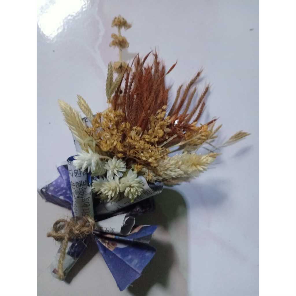 Jual Mini bouquet | buket bunga rustic | mini dried flower | aesthetic ...