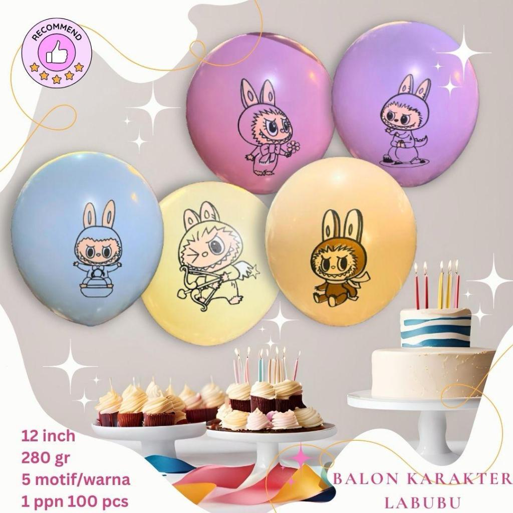 Jual BALON LABUBU/ BALON KUROMI/ BALON LATEX KUROMI/ BALON LATEX LABUBU ...