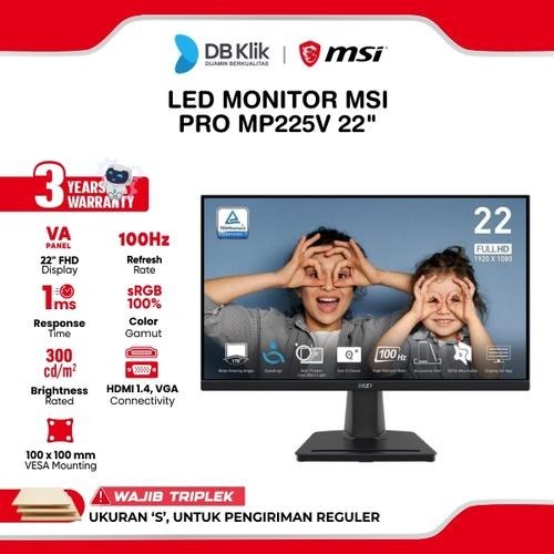 Jual MSI PRO LED Monitor MP225V 22